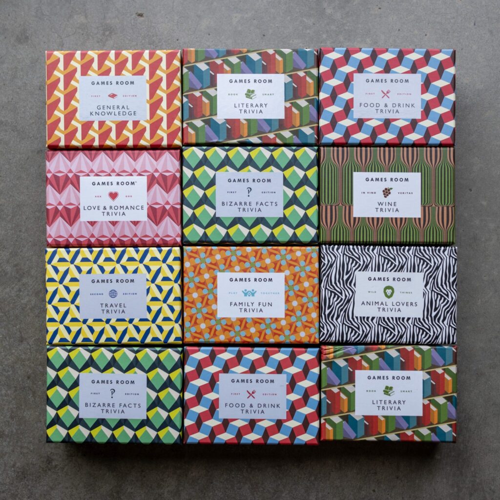 Trivia Game Boxes